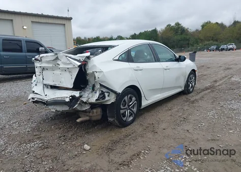 2017 Honda Civic Lx from USA, damaged, VIN 19XFC2F50HE004276